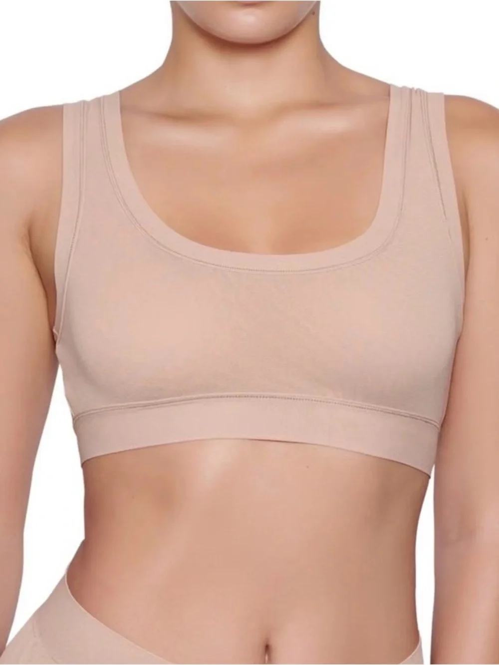SKIMS Summer Mesh Scoop Neck Bralette